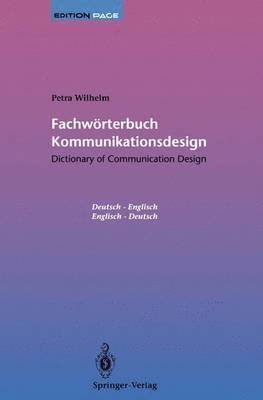 bokomslag Fachwrterbuch Kommunikationsdesign / Dictionary of Communication Design