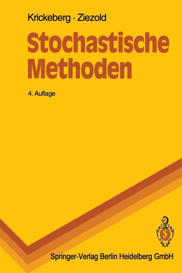 Klaus Krickeberg, Herbert Ziezold - Stochastische Methoden, Häftad