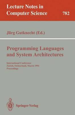 Programming Languages and System Architectures 1