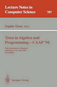 bokomslag Trees in Algebra and Programming - CAAP '94
