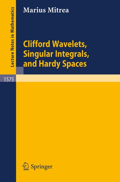 Marius Mitrea - Clifford Wavelets, Singular Integrals, and Hardy Spaces, Häftad