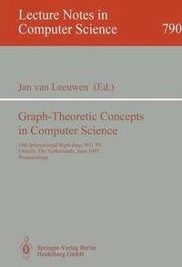 bokomslag Graph-Theoretic Concepts in Computer Science