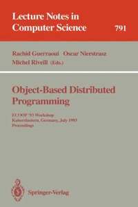 bokomslag Object-Based Distributed Programming