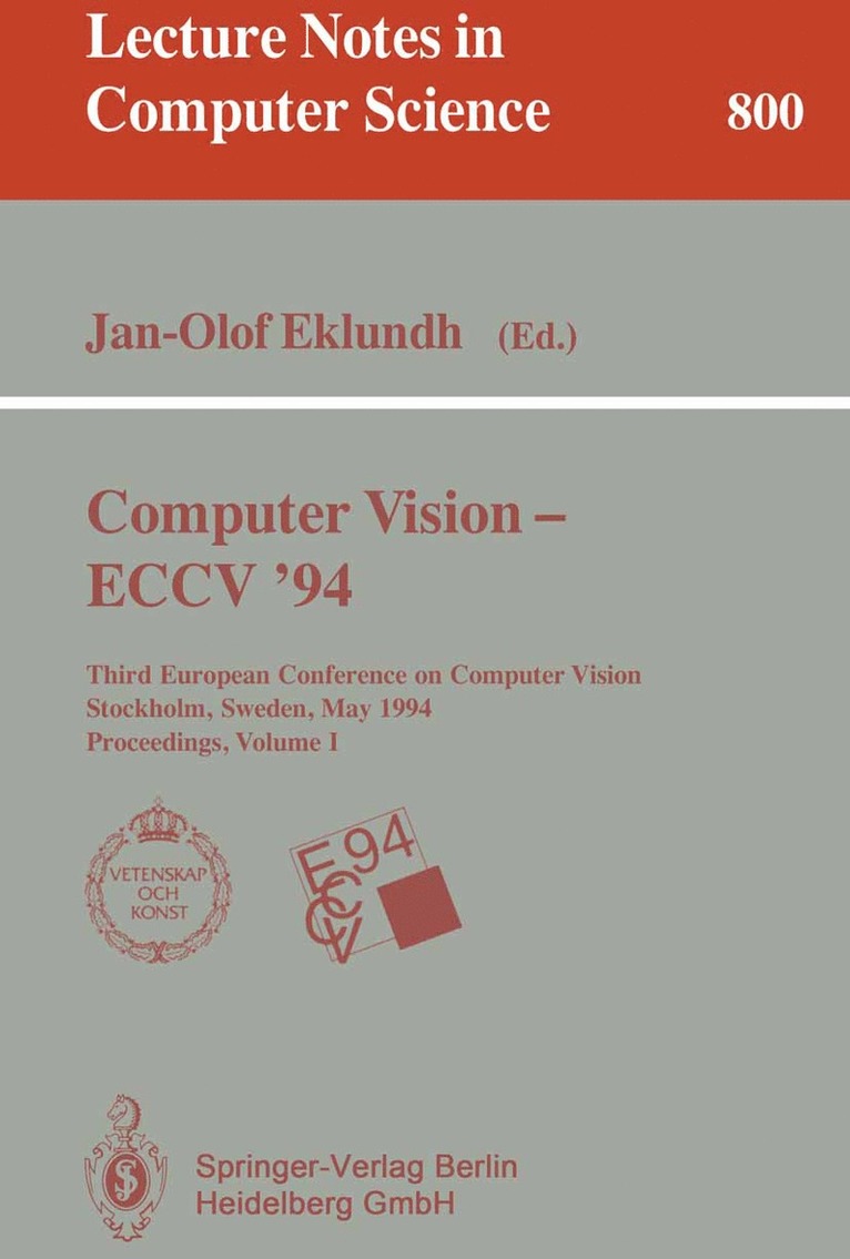 Computer Vision - ECCV '94