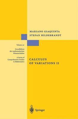 Calculus of Variations II 1
