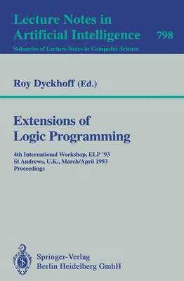 Extensions of Logic Programming 1