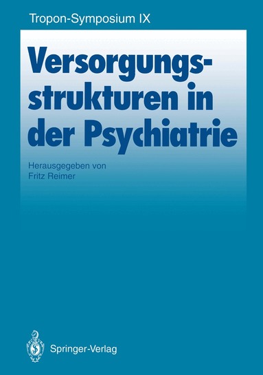Fritz Reimer, Fritz Reimer - Versorgungsstrukturen in der Psychiatrie, Häftad