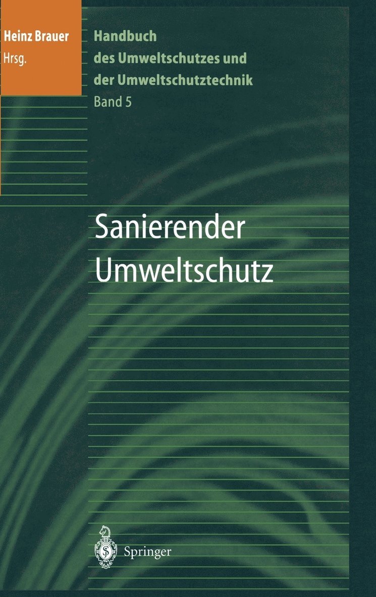 Handbuch des Umweltschutzes und der Umweltschutztechnik 1