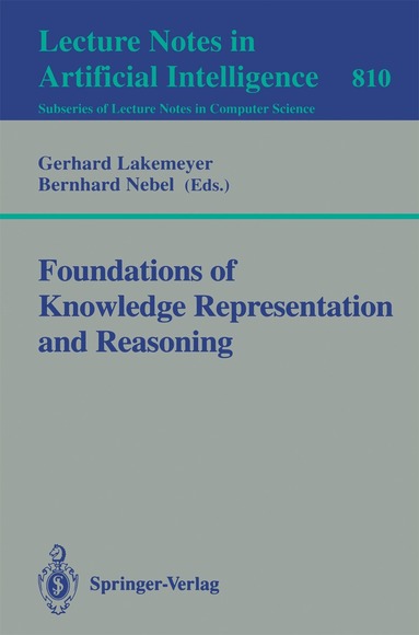 Gerhard Lakemeyer, Bernhard Nebel - Foundations of Knowledge Representation and Reasoning, Häftad
