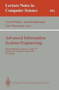 bokomslag Advanced Information Systems Engineering