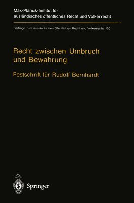 bokomslag Recht Zwischen Umbruch und Bewahrung