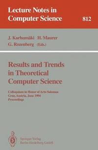 bokomslag Results and Trends in Theoretical Computer Science