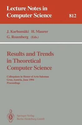 Results and Trends in Theoretical Computer Science 1