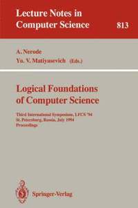 bokomslag Logical Foundations of Computer Science