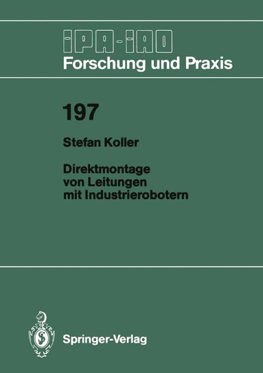 bokomslag Direktmontage von Leitungen mit Industrierobotern