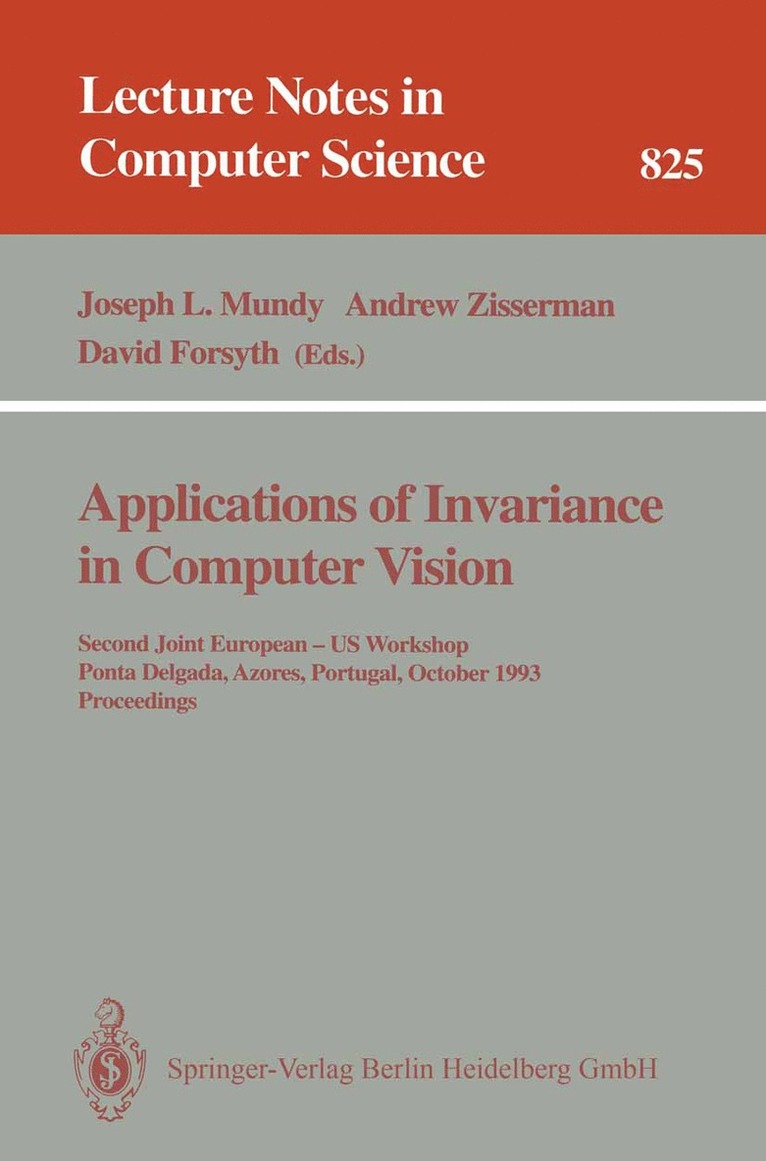 Applications of Invariance in Computer Vision