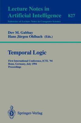 Dov M. Gabbay, Hans J. Ohlbach - Temporal Logic, Häftad