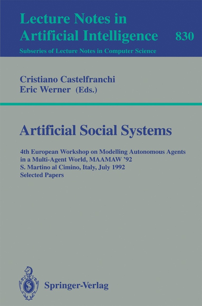 Artificial Social Systems 1