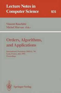 bokomslag Orders, Algorithms and Applications