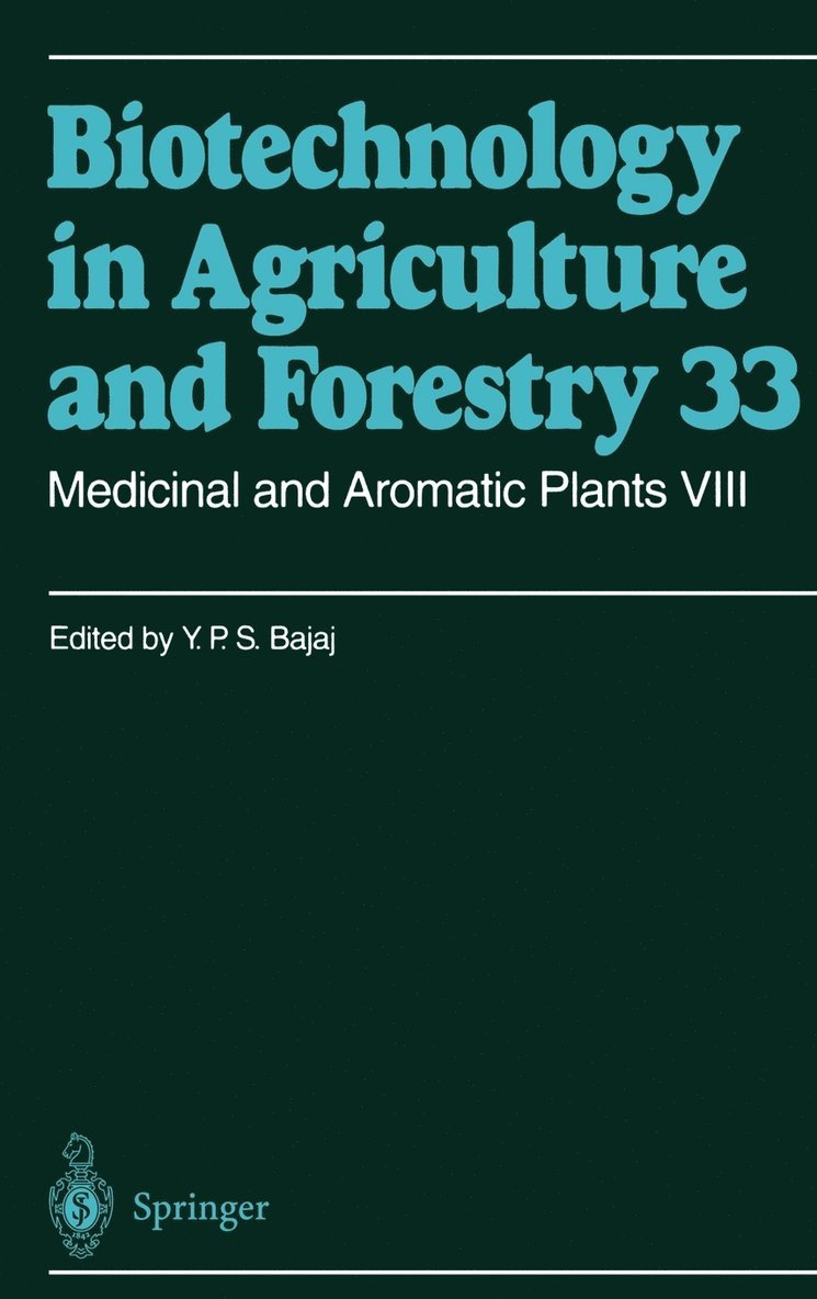 Medicinal and Aromatic Plants VIII 1