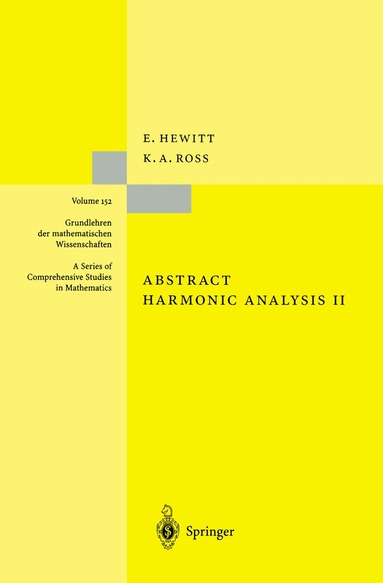 Edwin Hewitt, Kenneth A. Ross - Abstract Harmonic Analysis, Häftad