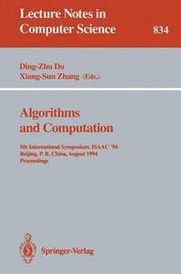 bokomslag Algorithms and Computation