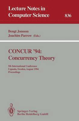 CONCUR '94: Concurrency Theory 1