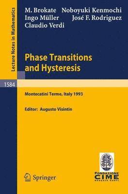 Phase Transitions and Hysteresis 1