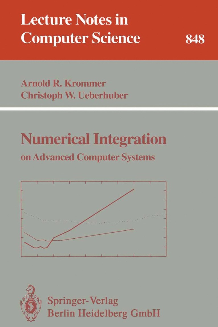 Arnold R. Krommer, Christoph W. Ueberhuber - Numerical Integration, Häftad