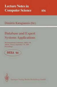 bokomslag Database and Expert Systems Applications