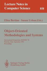 bokomslag Object-Oriented Methodologies and Systems