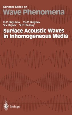 bokomslag Surface Acoustic Waves in Inhomogeneous Media