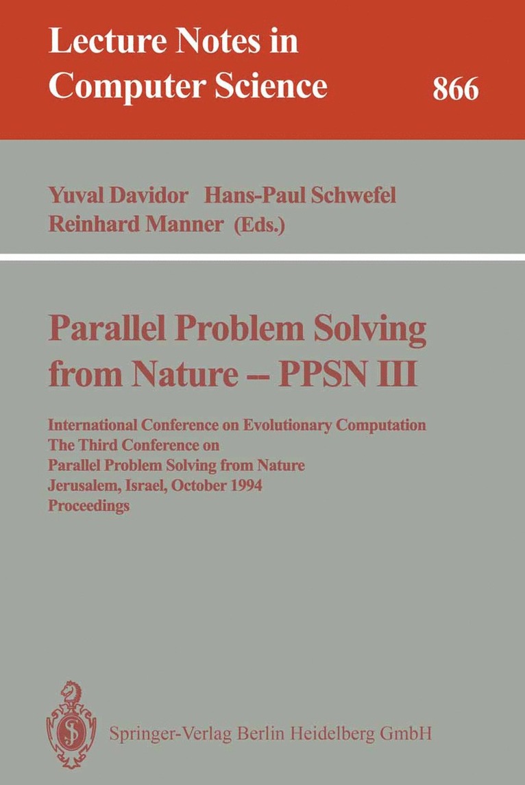 Parallel Problem Solving from Nature - PPSN III 1