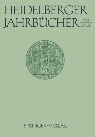 Kenneth A. Loparo, J. Springer - Heidelberger Jahrbücher, Häftad