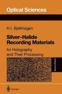 bokomslag Silver-Halide Recording Materials
