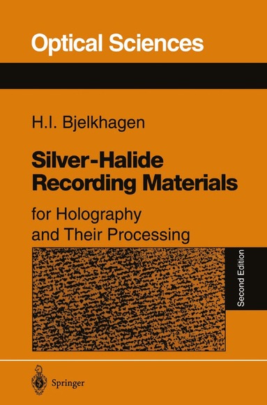 bokomslag Silver-Halide Recording Materials