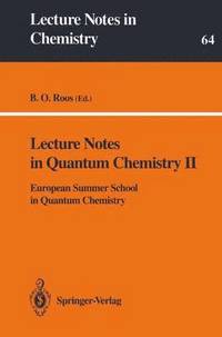 bokomslag Lecture Notes in Quantum Chemistry II