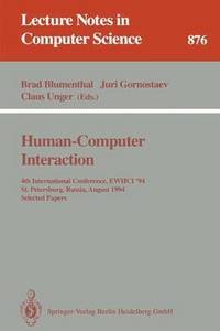 bokomslag Human-Computer Interaction