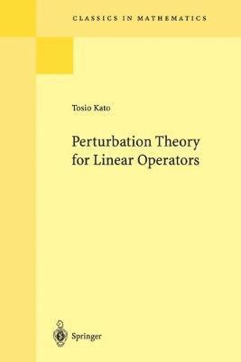 Perturbation Theory for Linear Operators 1