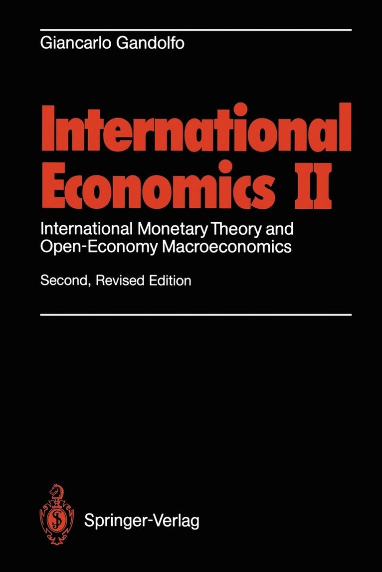 International Economics II 1