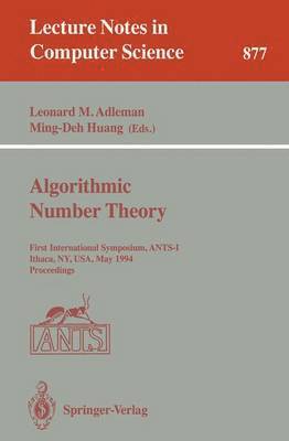 bokomslag Algorithmic Number Theory