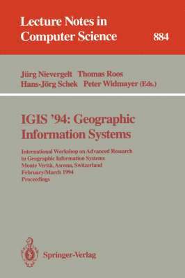 IGIS '94: Geographic Information Systems 1