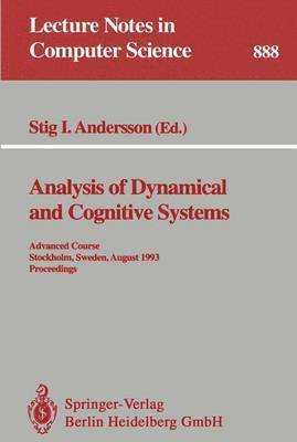 Analysis of Dynamical and Cognitive Systems 1