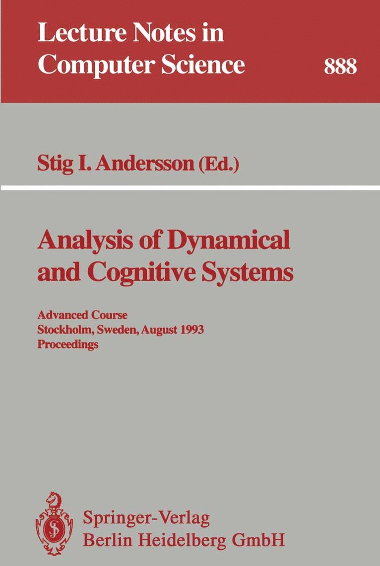 Analysis of Dynamical and Cognitive Systems 1