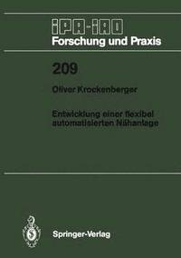 bokomslag Entwicklung einer flexibel automatisierten Nhanlage