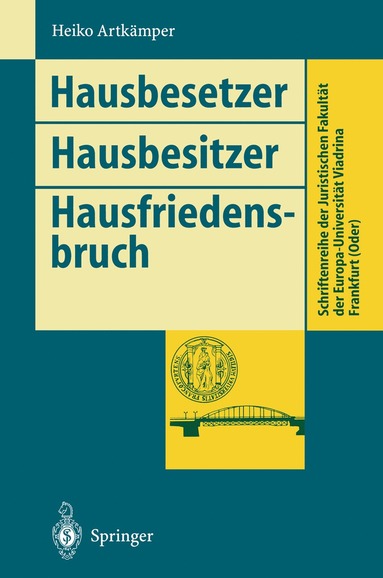 bokomslag Hausbesetzer Hausbesitzer Hausfriedensbruch