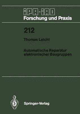 bokomslag Automatische Reparatur elektronischer Baugruppen