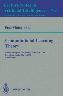 bokomslag Computational Learning Theory