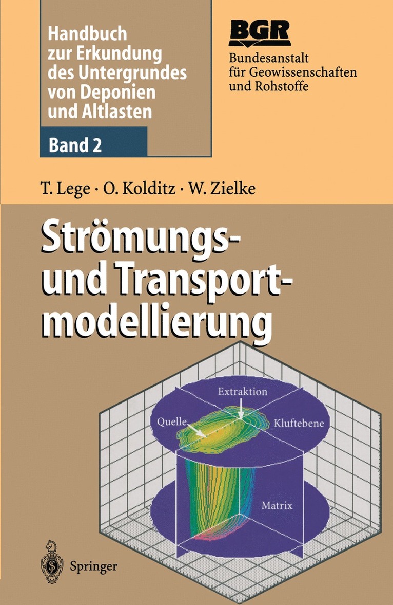Thomas Lege, Olaf Kolditz, Werner Zielke, Bundesanstalt für Geowissenschaften und Rohstoffe, Bundesanstalt Für Geowissenschaften Und, Bundesanstalt Für Geowissenschaften Und Rohstoffe - Handbuch zur Erkundung des Untergrundes von Deponien und Altlasten, Inbunden