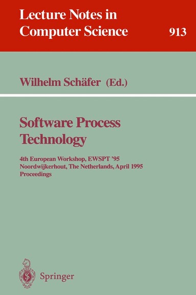 Wilhelm Schäfer - Software Process Technology, Häftad